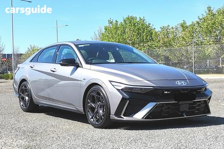 Silver 2024 Hyundai I30 Sedan N Line