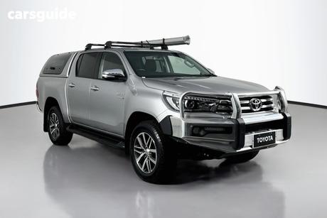 Silver 2016 Toyota Hilux Dual Cab Utility Sr5 (4X4)