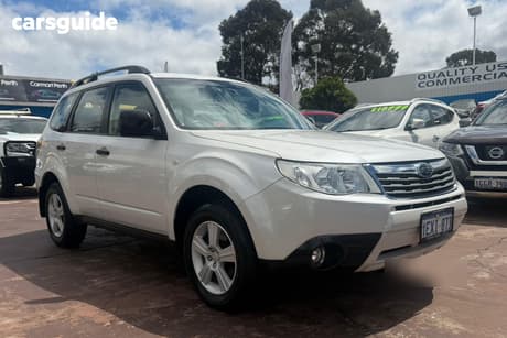 White 2009 Subaru Forester Wagon X
