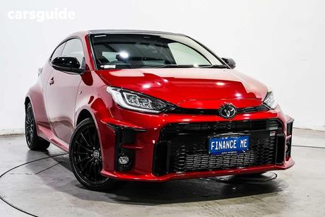 Red 2024 Toyota GR Yaris Hatchback Gr
