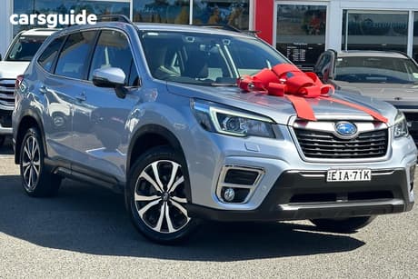 Silver 2020 Subaru Forester Wagon 2.5I Premium (Awd)