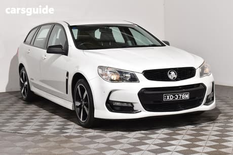 White 2016 Holden Commodore Sportswagon Sv6