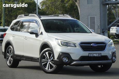 White 2018 Subaru Outback Wagon 2.0D Premium