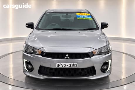 Grey 2017 Mitsubishi Lancer Sedan Black Edition (Es)