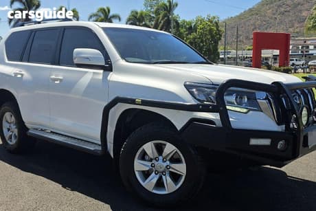 White 2020 Toyota Landcruiser Prado Wagon Gxl