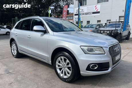 Silver 2013 Audi Q5 Wagon 2.0 Tdi Quattro