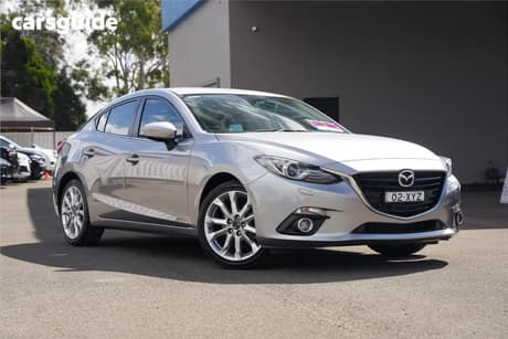Silver 2013 Mazda 3 Sedan Sp25 Gt