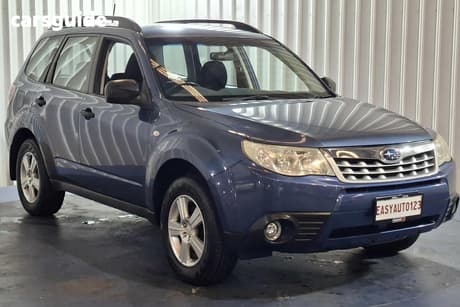 Blue 2012 Subaru Forester Wagon X