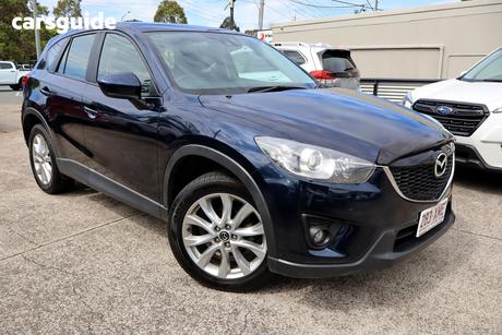 Blue 2014 Mazda CX-5 Wagon Akera (4X4)