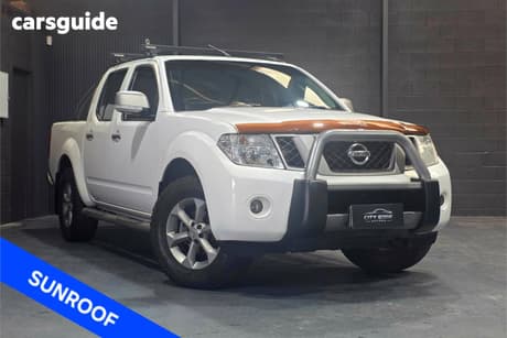 White 2014 Nissan Navara Dual Cab Pick-up St Titanium Edition (4X4)