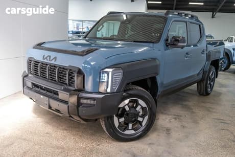 Blue 2025 Kia Tasman Double Cab Pick Up X-Line (4X4) (0.9T) Bdy Fender