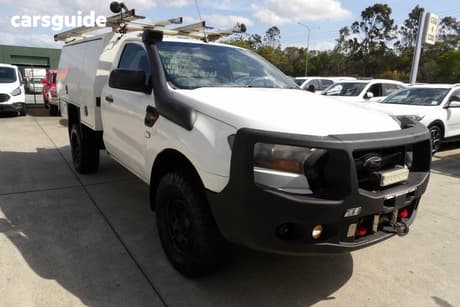White 2018 Ford Ranger Cab Chassis Xl 3.2 (4X4)