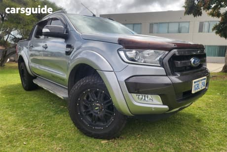 Grey 2016 Ford Ranger Dual Cab Pick-up Wildtrak 3.2 (4X4)