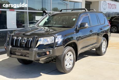 Black 2023 Toyota Landcruiser Prado Wagon Gx