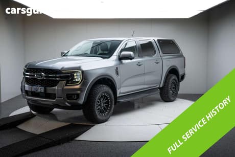 Silver 2022 Ford Ranger Double Cab Chassis Xlt 3.0 (4X4)