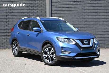 Blue 2021 Nissan X-Trail Wagon St-L (2Wd)
