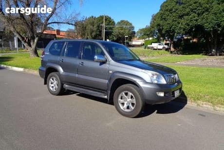 Grey 2004 Toyota Landcruiser Prado Wagon Gxl (4X4)