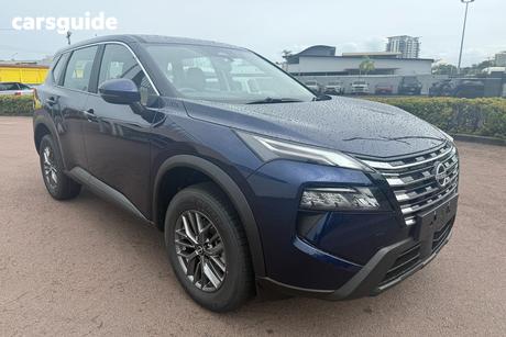 Blue 2025 Nissan X-Trail Wagon St (2Wd)