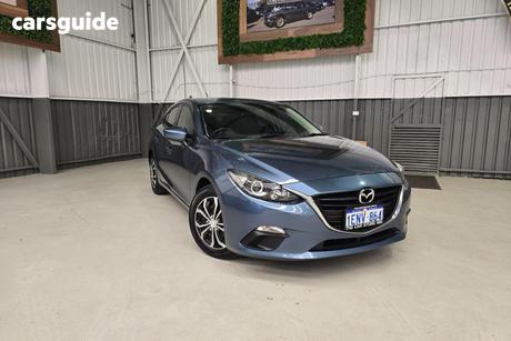 Blue 2014 Mazda 3 Hatchback Neo