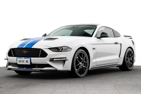White 2018 Ford Mustang Coupe Fastback Gt 5.0 V8