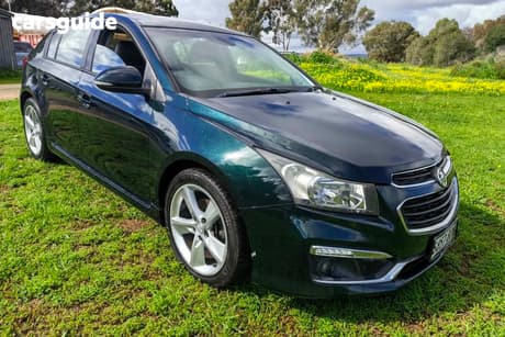 Green 2015 Holden Cruze Sedan Sri V
