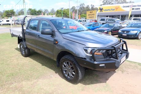 Grey 2018 Ford Ranger Crew Cab Chassis Xl 3.2 (4X4) (5 Yr)
