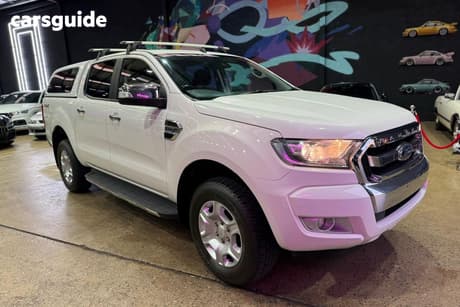 White 2016 Ford Ranger Dual Cab Utility Xlt 3.2 (4X4)
