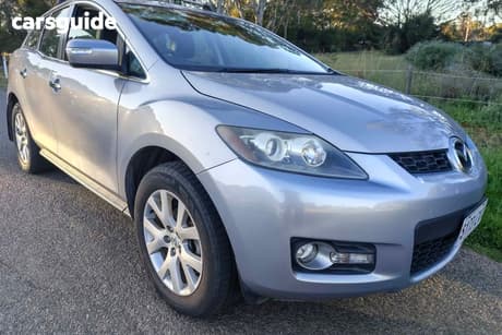 Silver 2008 Mazda CX-7 Wagon Luxury (4X4)