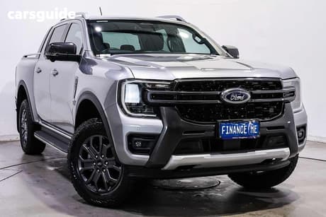 Silver 2024 Ford Ranger Double Cab Pick Up Wildtrak 3.0 (4X4)