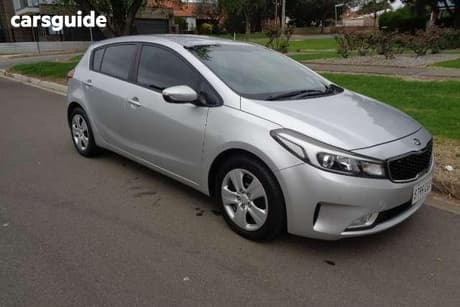 Silver 2018 Kia Cerato Hatchback S