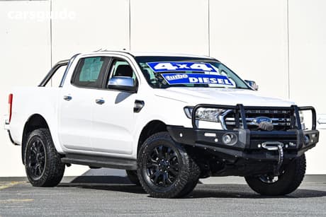 White 2019 Ford Ranger Double Cab Pick Up Xlt 3.2 (4X4)