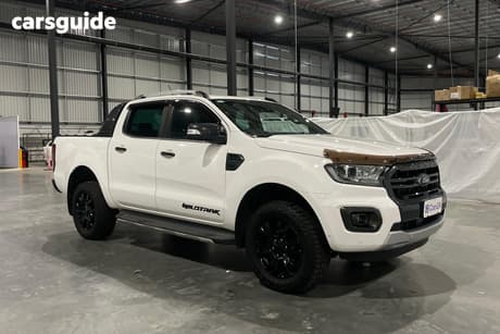 White 2021 Ford Ranger Double Cab Pick Up Wildtrak 2.0 (4X4)