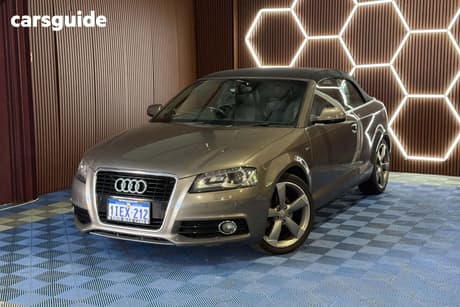 Grey 2013 Audi A3 Convertible 1.8 TFSI ATTRACTION 8P MY13