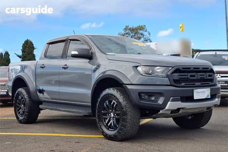 Grey 2019 Ford Ranger Double Cab Pick Up Raptor 2.0 (4X4)