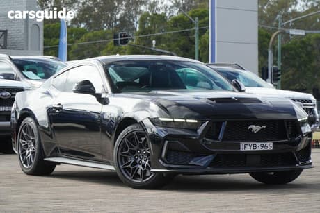 Black 2025 Ford Mustang Fastback Gt 5.0 V8