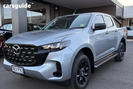 Silver 2026 Mazda BT-50 Dual Cab Pick-up Boss (4X4)