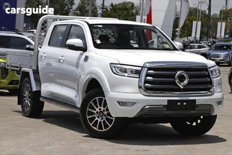 White 2026 GWM Cannon Dual Cab Utility Lux (4X4)