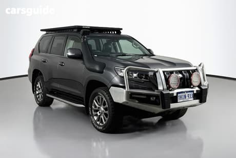 Silver 2018 Toyota Landcruiser Prado Wagon Kakadu (4X4)