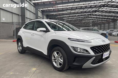 White 2022 Hyundai Kona Wagon (Fwd)