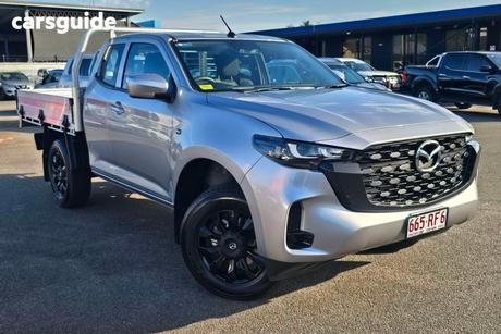 Silver 2025 Mazda BT-50 Freestyle Cab Chassis Xt (4X4)