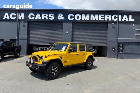 Yellow 2020 Jeep Wrangler Unlimited Hardtop Rubicon (4X4)
