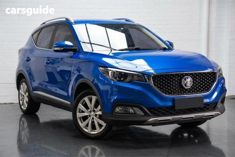 Blue 2021 MG ZS Wagon Excite