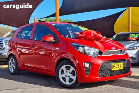 Red 2019 Kia Picanto Hatchback S (Aeb)