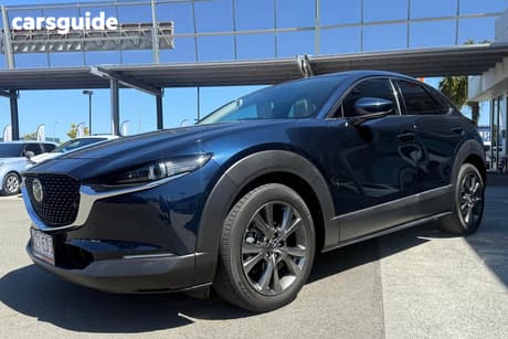 Blue 2021 Mazda CX-30 Wagon G25 Astina (Fwd)