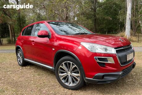 Red 2012 Peugeot 4008 Wagon Active (4X4)