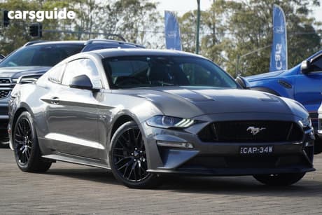 Grey 2021 Ford Mustang Fastback Gt 5.0 V8