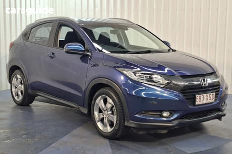 Blue 2017 Honda HR-V Wagon Vti-S
