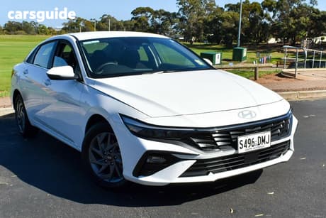 White 2026 Hyundai I30 Sedan Hev 1.6P Dct