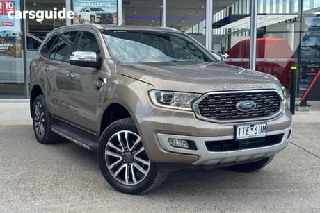 Brown 2021 Ford Everest Wagon Titanium (4Wd)