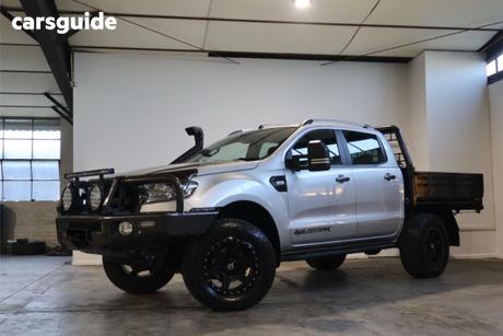 Silver 2017 Ford Ranger Dual Cab Pick-up Wildtrak 3.2 (4X4)